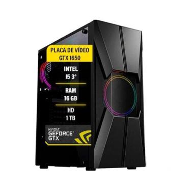 Imagem de Pc Gamer i5 Gtx 1650 Memória 16Gb SSD 480Gb - AMORIM SHOP