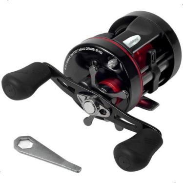 Imagem de Carretilha Marine Sports Caster Evo Plus 400 Perfil Alto Drag de 8kg 6