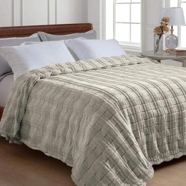 Imagem de Cobertor Jolitex King Lili Katz 2,20x2,40m LK5SJ Art Deco 500g/m², Caq