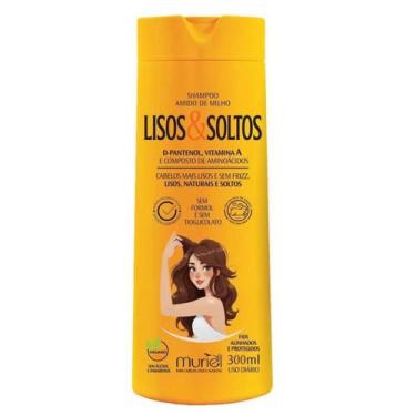Imagem de Shampoo Lisos & Soltos Amido de Milho 300ml - Muriel