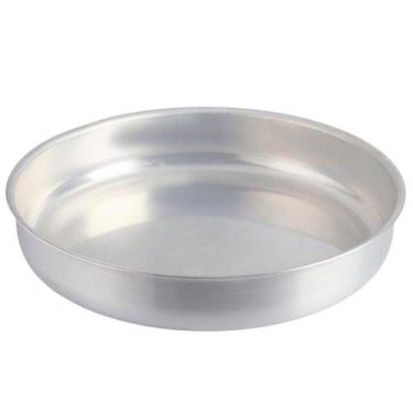 Imagem de Assadeira redonda Profissional 40cm 8L Nacional - Alumínio Nacional