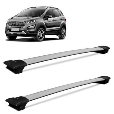 Imagem de Rack Travessa de Teto Ecosport 2013 a 2021 Alumínio Prata - Track