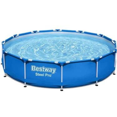Imagem de Piscina Bestway Original 3,05x3,05m 4678l Lona Dupla Pro Max, Azul