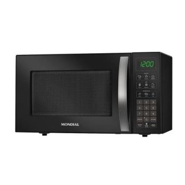 Imagem de Micro-Ondas Mondial 34 Litros MO-02-34-B 1400W Preto, Preto, 110V