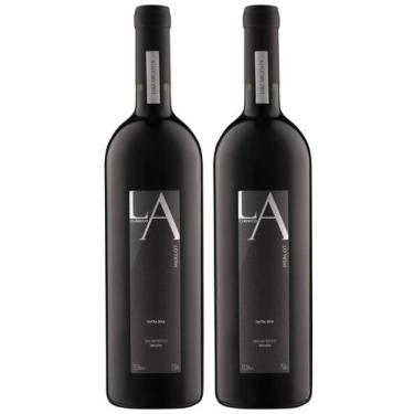 Imagem de Kit 2 Un Vinho Luiz Argenta La Clássico Merlot 750 ml