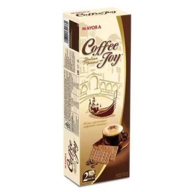 Imagem de Biscoito de cafe coffee joy importado da indonésia 78g