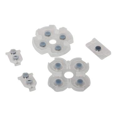 Imagem de Kit Borracha Condutiva Botões Controle Ps4 JDM 030 040