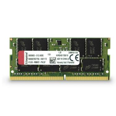 Imagem de Memoria 16gb Kingston Ddr4 2400mhz Notebook Kvr24s17d8/16