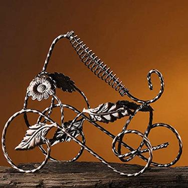 Imagem de Pkfinrd Suporte para garrafa de vinho com bobina de enrolamento de sol e flor de vinho, suporte galvanizado, decoração de armário de vinho, decoração moderna para casa (cor: latão)