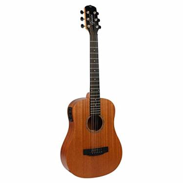 Imagem de Violão Giannini Eletroacustico TRAVEL Aço Mahogany