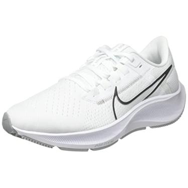 Imagem de Nike Air Zoom Pegasus 38 Women's Running Shoes in White/Pure Platinum/Wolf Grey/Metallic Size 6