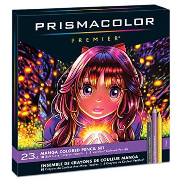 Imagem de Prismacolor Lápis de cor Premier, cores de mangá, pacote com 23