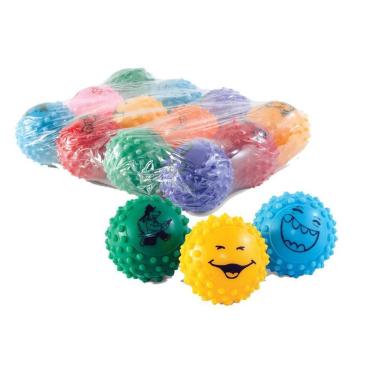 Imagem de Bola Cravo De Borracha Mamona Brinquedo Pet 06 Un