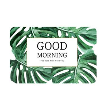 Imagem de Tapetes de banheiro para banheiro não deslizantes, verde-floresta, 24 x 91 cm, tapetes de banheiro com espuma de memória - tapete de banheiro de secagem rápida