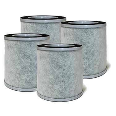 Imagem de Nispira Substituição do filtro de carbono ativado HEPA 3 em 1 compatível com purificador de ar Elechomes EPI236/EP1236, 4 pacotes
