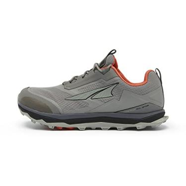 Imagem de ALTRA Women's AL0A4VR9 Lone Peak All-WTHR Low Trail Running Shoe, Gray/Orange - 6.5 M US