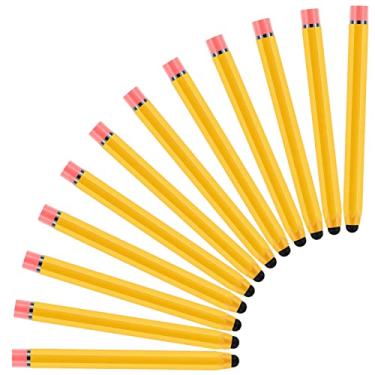 Imagem de Konohan 12 Pçs Kids Stylus Pencil Stylus Hexagon Pencil Shape Stylus para Crianças, Crianças, Jovens Stylus para Telas Sensíveis ao Toque Compatível com iPhone Edição Android Tablet Dispositivos Universais de Tela Sensível ao Toque