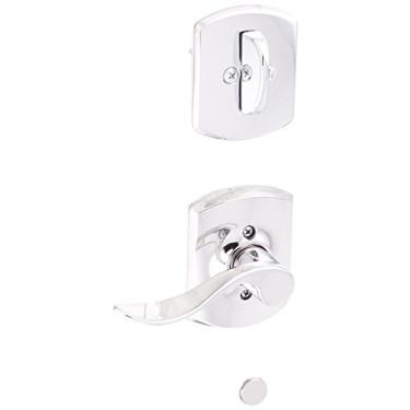 Imagem de Schlage Lock Company F94ACC625GRWLH Maçaneta falsa Greenwich Deco Rose