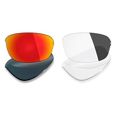 Imagem de Mryok 2 pares de lentes polarizadas de substituição para óculos de sol Oakley Half Wire 2.0 – Opções