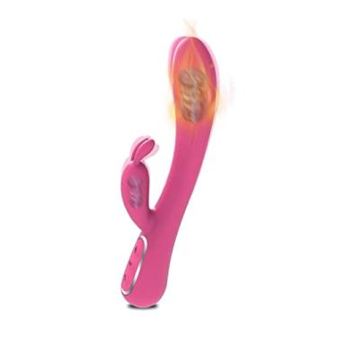 Imagem de Vibrador Sexual Feminino Ponto G Poderoso Estimulador Clitóris Eróticos Brinquedos Sexuais para Adultos 10 Frequências Zatla (Rosa)