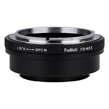 Imagem de Adaptador de montagem de lente Fotodiox compatível com lentes Canon FD e FL para câmeras Sony E-Mount