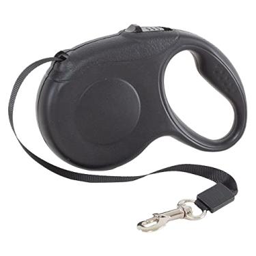 Imagem de Coleira Guia 3mts Retrátil Regulável Cães Cachorro Pets Pret