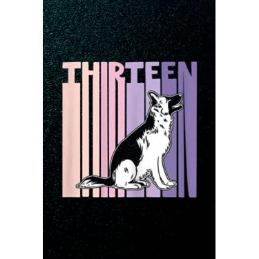Imagem de 13 Year Old German Shepherd Dog Lover Birthday Girl Acts Of Kindness Notebook