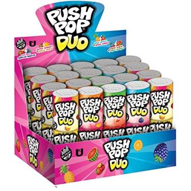Imagem de Pirulito Push Pop Duo 15g C/20un - Topps