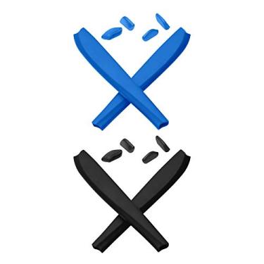 Imagem de Kit de reposição para nariz de orelha da Mryok para Oakley Commit SQ – Opt, Sky Blue & Black, One Size