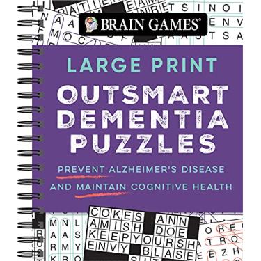 Imagem de Brain Games - Large Print Outsmart Dementia Puzzles: Prevent Alzheimer's Disease and Maintain Cognitive Health