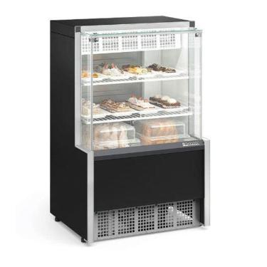 Imagem de Vitrine Refrigerada Confeitaria Dupla Função Linha Aurora 0,74m GPEA-075R/PR/220V - Gelopar