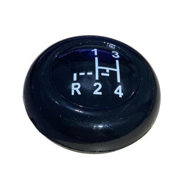 Imagem de Manopla Bola De Câmbio Preta Fusca Kombi Brasília 12mm