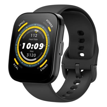 Relógio Smartwatch Amazfit Bip 3 Black A2172 Novo Lançamento