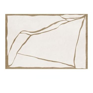 Imagem de Tapete decorativo para sala de estar, área grande, cabeceira, veludo, lavável, h, 80x120cm(31,4x47in)