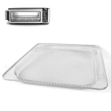 Imagem de Cesta de substituição para fritadeira a ar Ninja Foodi SP101, acessórios de fritadeira a ar de aço inoxidável para Ninja Foodi SP100, SP101B1, SP101C, peças e acessórios para fritadeira (para série