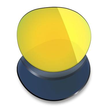 Imagem de Mryok Lentes de reposição polarizadas para Ray-Ban RB2180 49 mm - ouro 24K