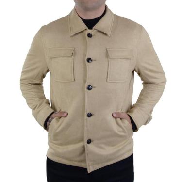 Imagem de Casaco Masculino Pellini Suede Bege - PL2290-Masculino