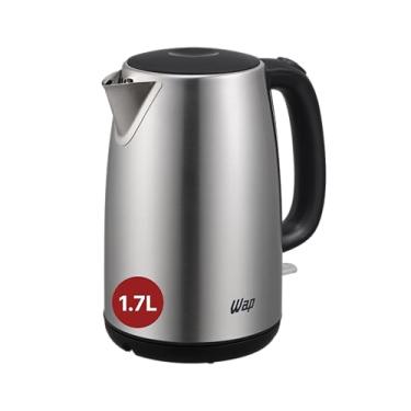 Imagem de WAP Chaleira Elétrica WCE1 com Base Giratória 1,7 Litros, Filtro que Retém Impurezas, Indicador Nível D'Água, 1200W 127V