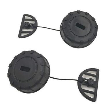 Imagem de 2 tampas de tanque para STIHL 017 018 MS170 MS180 motosserra a gasolina