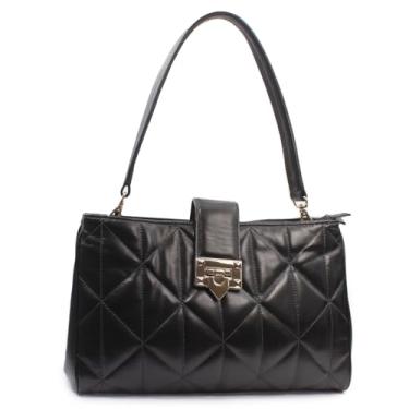 Imagem de Smartbag, Bolsa Feminina Smartbag Alça Ombro Matelasse Frontal Danubio Tamanho:Unico;Cor:Preto