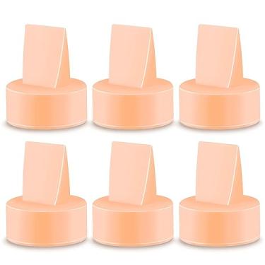 Imagem de Válvulas de aba de pato Maymom para Spectra. Projetado para Spectra S1 Spectra S2 Spectra 9 Plus Spectra Dew 350 Não Original Spectra Pump Parts Spectra S2 Accessories Substitui Válvula Spectra (6 ct Laranja)