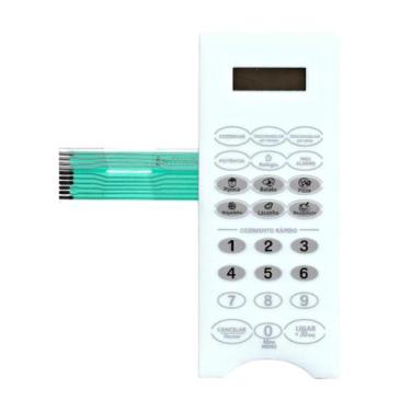 Imagem de Membrana teclado Para Microondas Midea Mm 20 El1bwc Com Recorte - TND