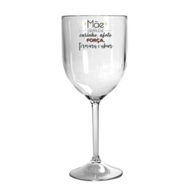 Imagem de Taça Vinho Acrílico Para Dia Das Mães - Meu Exemplo - Krystalon