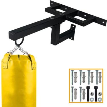 Imagem de Suporte Para Saco De Pancada Xproshape De Parede E Reforçado, Preto fo