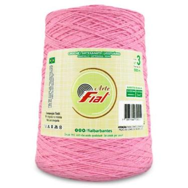 Imagem de Barbante Fial Arte Nº 3 980m, 71 Rosa