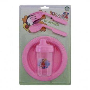 Imagem de Kit Refeição para Bebê Desenvolvido 4 Peças Menino Menina - Koala Baby