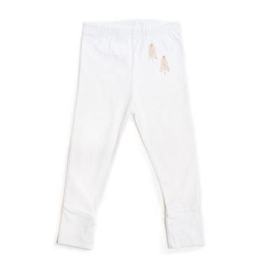 Imagem de Calça Infantil com Punho Basic - Blumen Baby, 9 a 12 meses, Branco