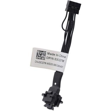 Imagem de Cabo de interruptor de botão de energia Deal4GO 3CG7M 03CG7M HFHK7 substituição para Dell Vostro 3250 3470 3471 3268 3650 3660 SFF Tower Desktop, preto