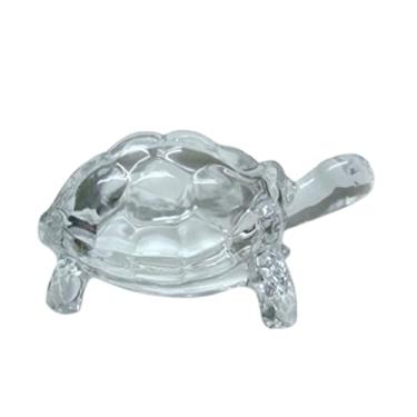 Imagem de Tartaruga Feng Shui de vidro, tartaruga, tartaruga Kachua, tartaruga de cristal, decoração de casa e vastu para presente