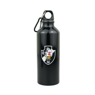Imagem de Garrafa Alumínio Com Prendedor 500ml - Vasco - Mileno